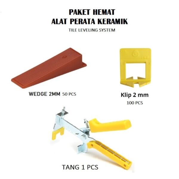 TERMURAH SPACER 2MM PAKET HEMAT PERATA KERAMIK TILE LEVELING SYSTEM