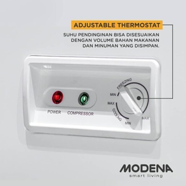 TERMURAH MODENA MD 10 W CHEST FREEZER KAPASITAS 100LITER - Image 3