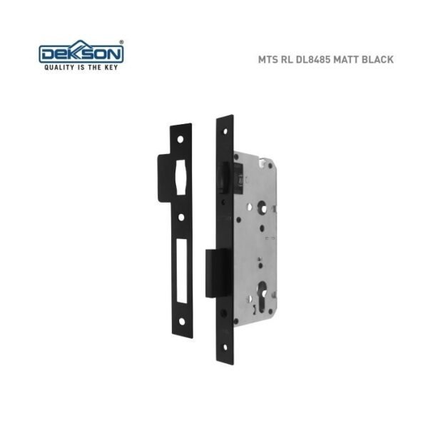 TERMURAH DEKKSON Body Kunci Pelor MORTISE LOCK MTS RL DL8485 MAT BLACK