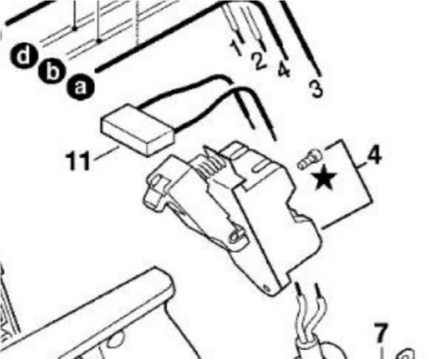 TERMURAH 1607200075 BOSCH SWITCH GBM 16-2 RE, GBM 23-2 E / SPARE PART