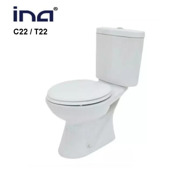 TERMURAH INA KLOSET DUDUK C22 CLOSET MONOBLOK TOILET KAMAR MANDI PUTIH - Image 3