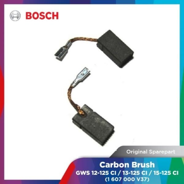 TERMURAH 1607000V37 BOSCH CARBON BRUSH GWS 12-125 CI, GWS 15-125 CI