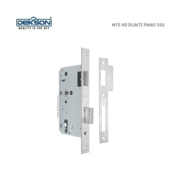 TERMURAH DEKKSON Body Kunci Pelor Mortise Lock MTS HD DL8672 SSS