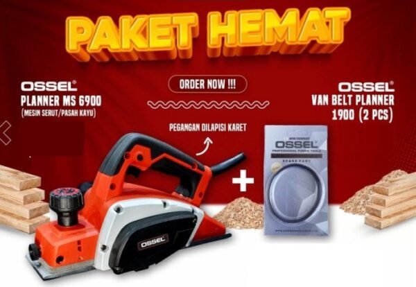 TERMURAH MESIN PLANNER MESIN PASAH KAYU MS 6900 OSSEL SERUT KAYU