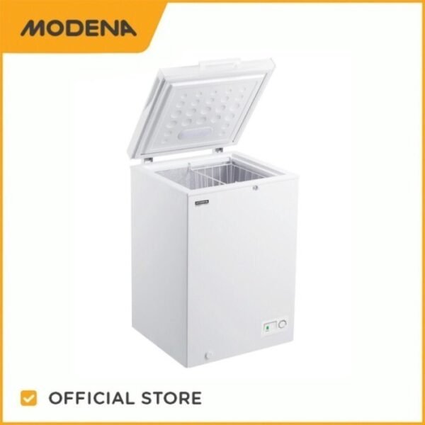 TERMURAH MODENA MD 0106 W CHEST FREEZER KAPASITAS 105 LITER