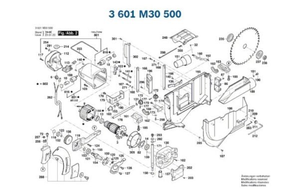 TERMURAH 1619P03278 BOSCH ARMATURE GTS 10 J / SPARE PART - Image 3