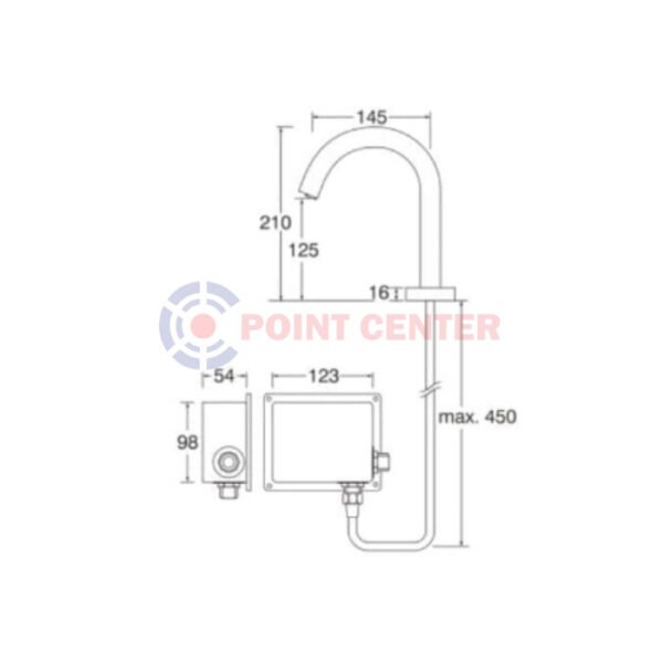 TERMURAH SAN EI EY500 KRAN DAPUR / KRAN SINK / KRAN SENSOR - Image 2