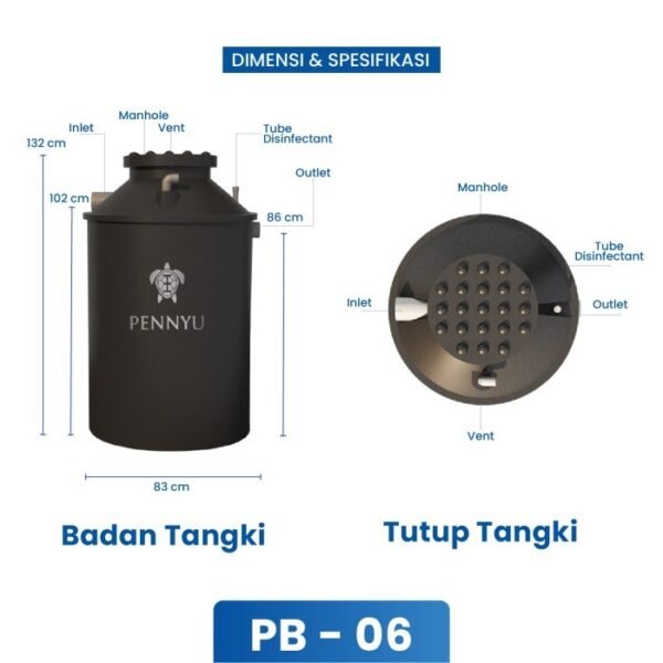 TERMURAH PENNYU BIO SEPTIC TANK PB 06 - Image 5